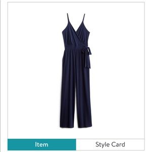 Navy Jumpsuit